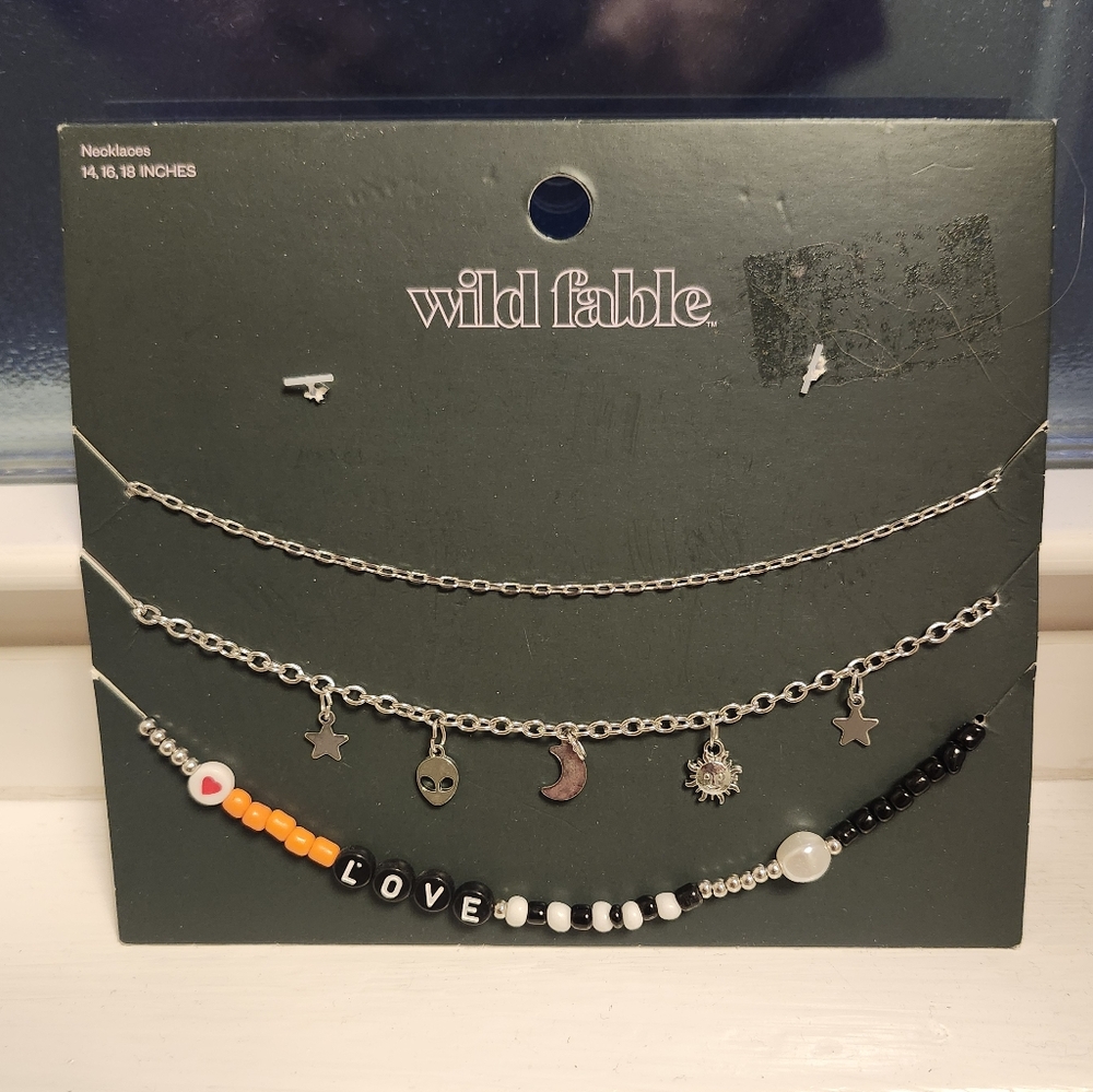 Wild Fable Necklaces Trio Fall